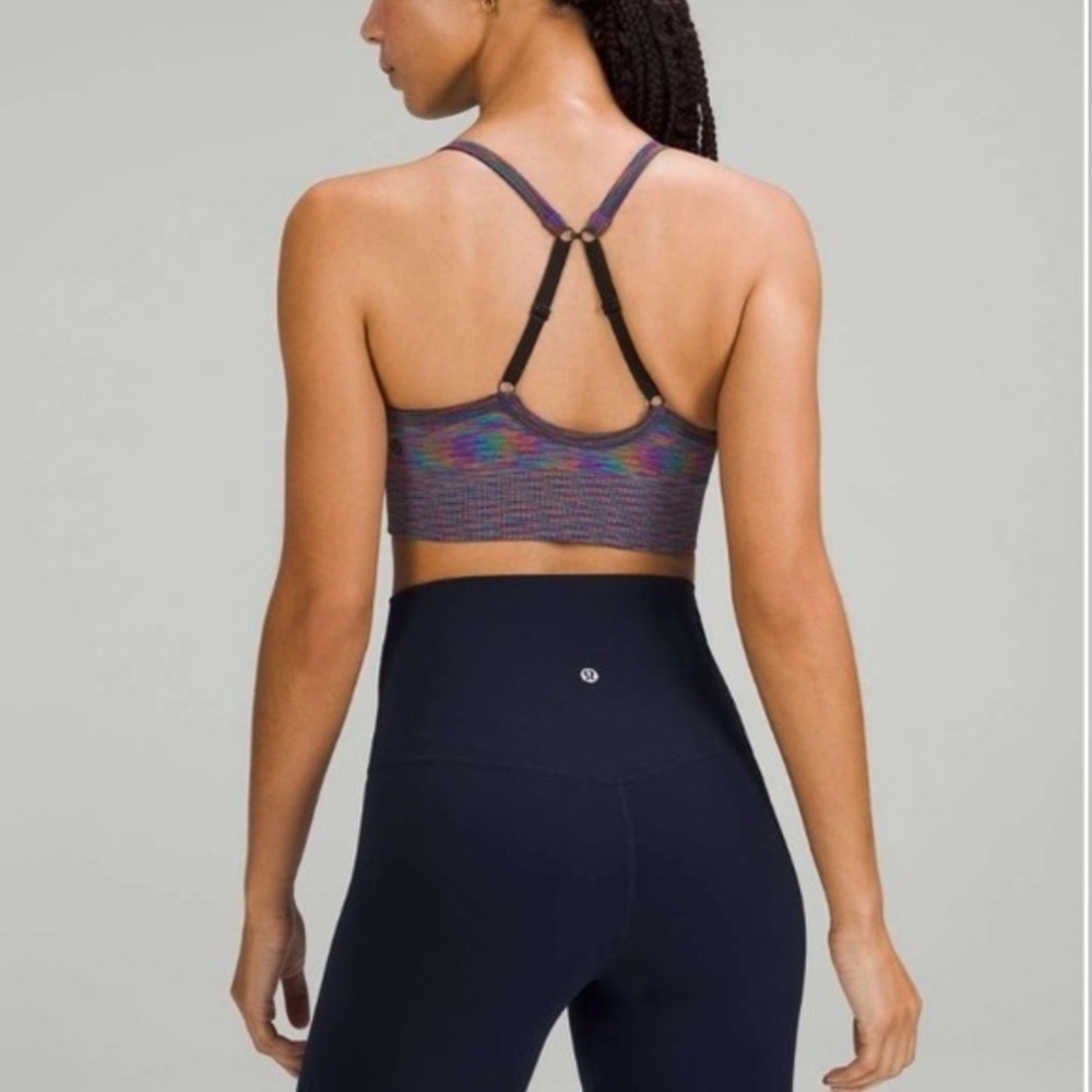 Lululemon Ebb to Street Bra Light Support, C/D Cup
Rainbow Multi / Black 4